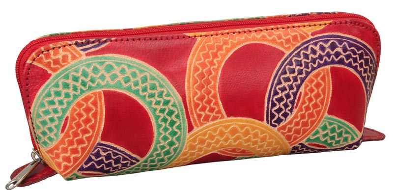 L-9032 Shanti Leather Pencil Case