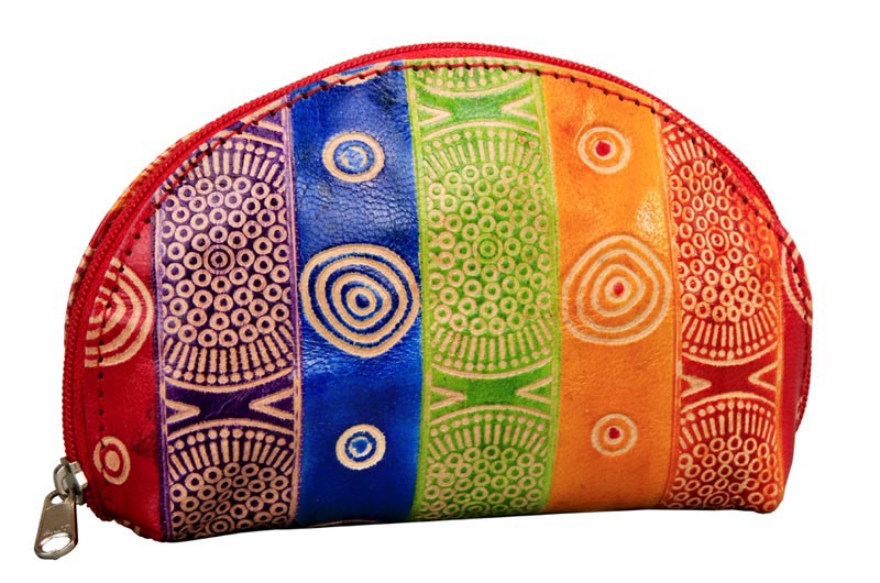 L-9042Q Shanti Leather Coin Purse