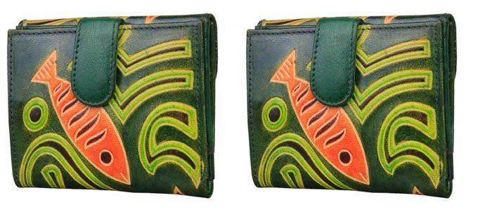 L-9043 D Ladies Shanti Leather Wallet