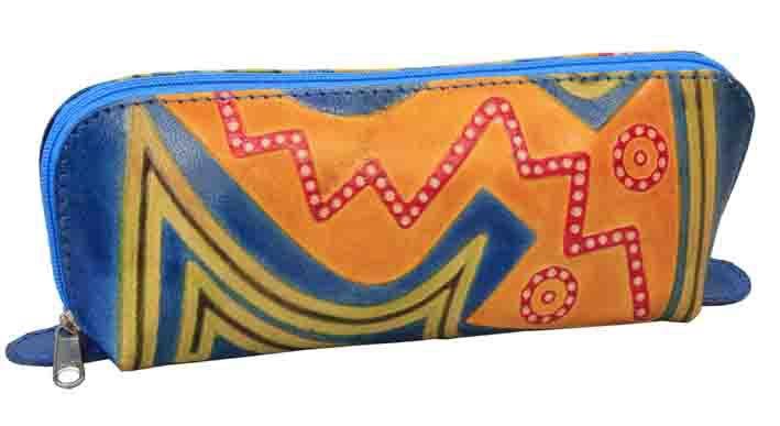 L-9044 PA  Shanti Leather Pencil Case
