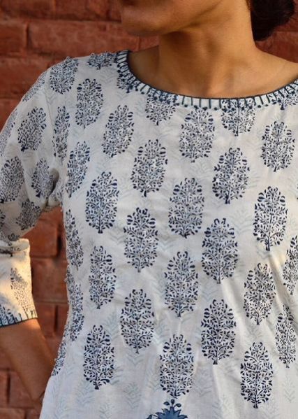 Hand Block Printed Kurti 02