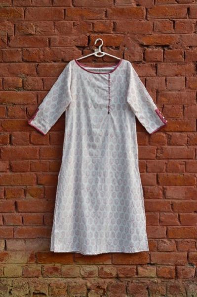 Hand Block Printed Kurti 03