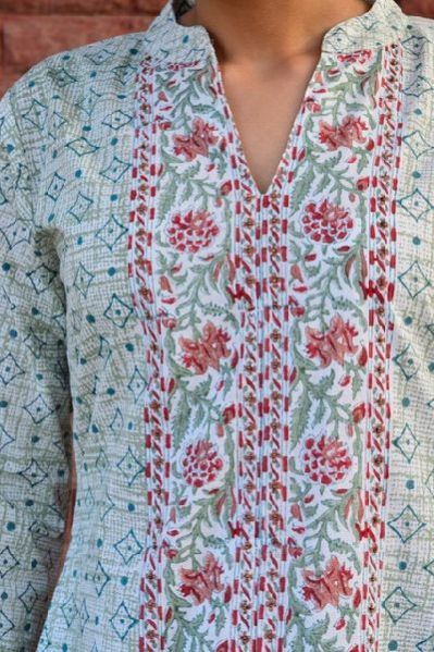 Hand Block Printed Kurti 05