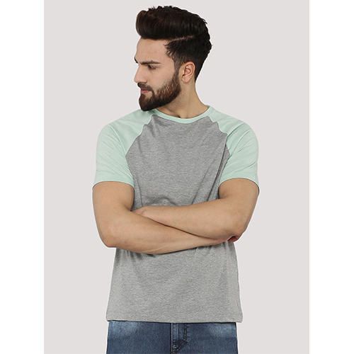 Mens Half Sleeve Plain Round Neck T-Shirt 03