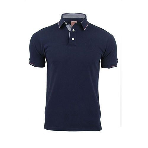 Mens Casual Plain Polo T-Shirt 01