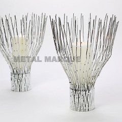 MI-1301 Stainless Steel Candle Holder