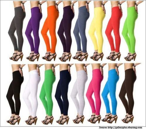 Plain Cotton Leggings 02