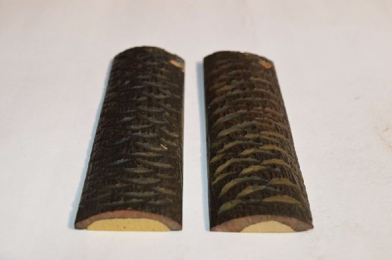 MAJBS01 Dyed Stabilized Jigged Bone Scales