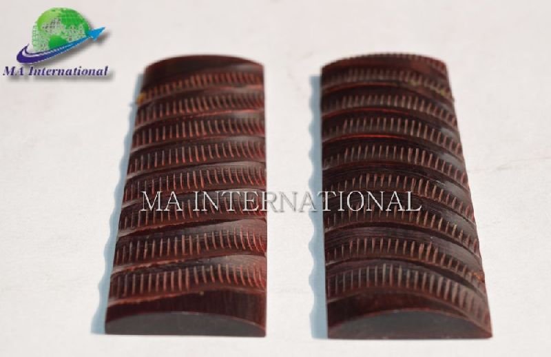 MAJBS15 Dyed Stabilized Jigged Bone Scales