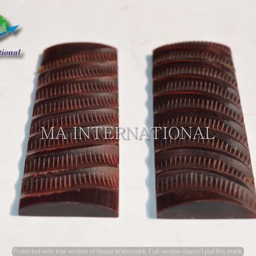 MAJBS15 Dyed Stabilized Jigged Bone Scales