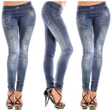 Ladies Denim Jegging 01