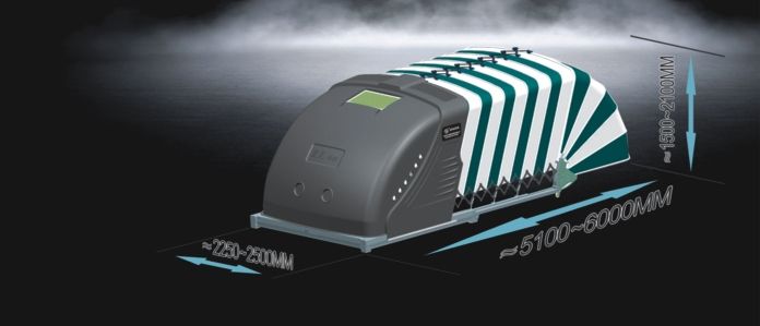 Automatic Car Parking Shed 01