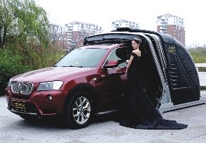 Automatic Car Parking Shed 06