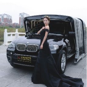 Automatic Car Parking Shed 07