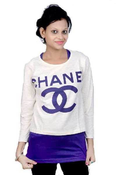 Girls Round Neck Full Sleeves Top With Inner 02