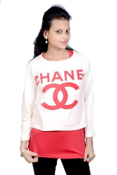 Girls Round Neck Full Sleeves Top With Inner 03