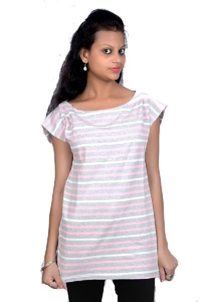 Girls Stylish Boat Neck Top 06