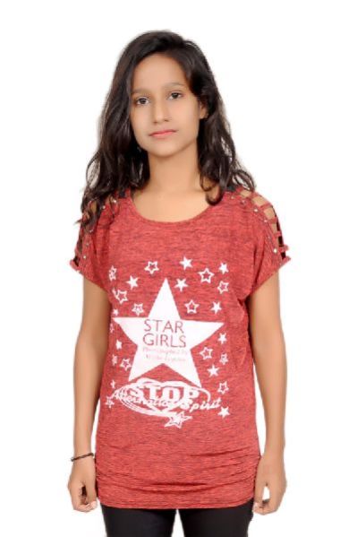 Girls Stylish Half SleevesTop 03