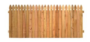 Wood Fence Panel 03