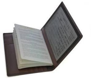 Leather Passport Holder 01