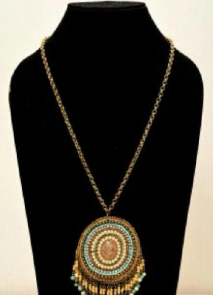 Handmade Paddy Pendant Necklace 02