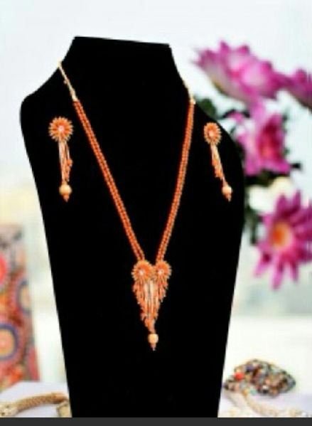 Handmade Paddy Pendant Necklace Set 05