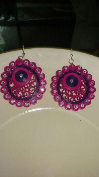 Handmade Quilling Earrings 03