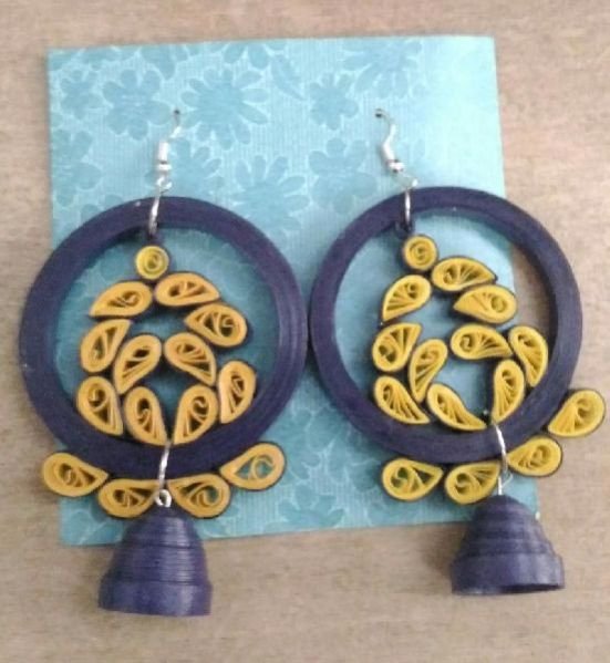 Handmade Quilling Earrings 06