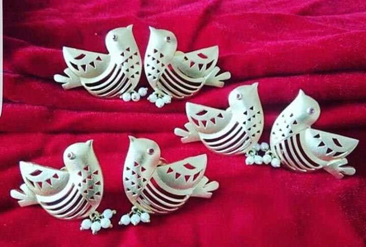 Matte Finish Earrings 05