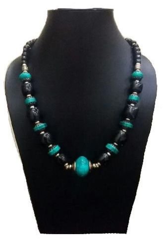 Stone Bead Necklace 02
