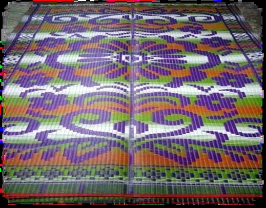 6X9 Multi Color Plastic Mats 02