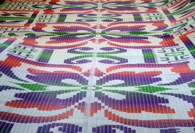 9X12 Multi Color Plastic Mats 08