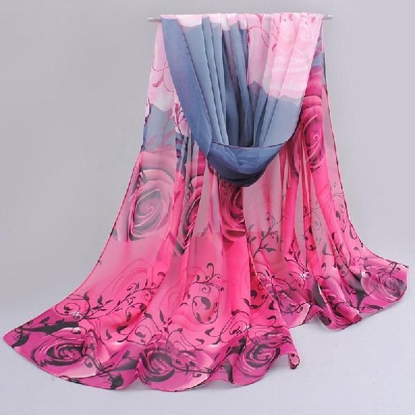 Printed Polyester Scarves 02