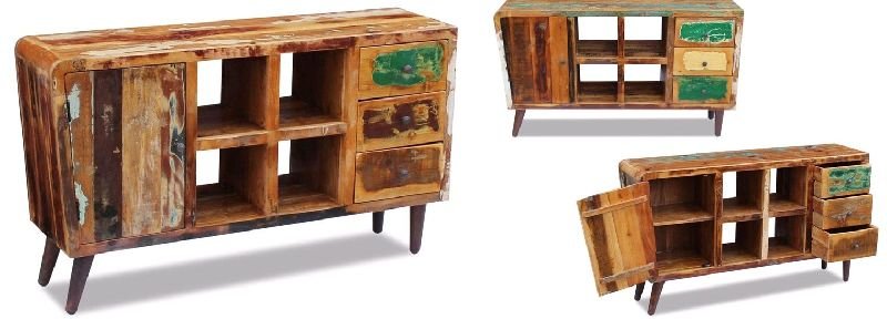 IAE-RF116 Multi Colored Reclaimed Furniture