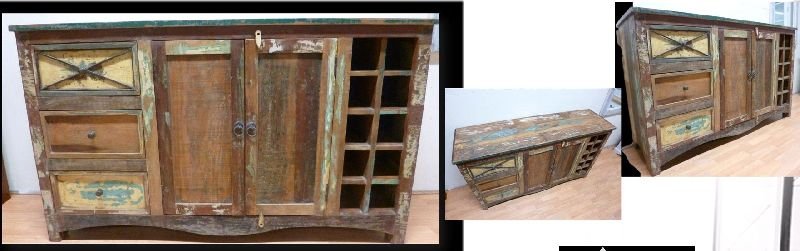 IAE-RF134 Multi Colored Reclaimed Furniture