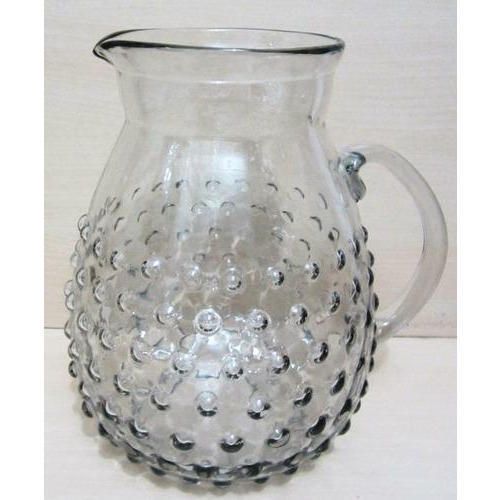 Transparent Glass Jug 02