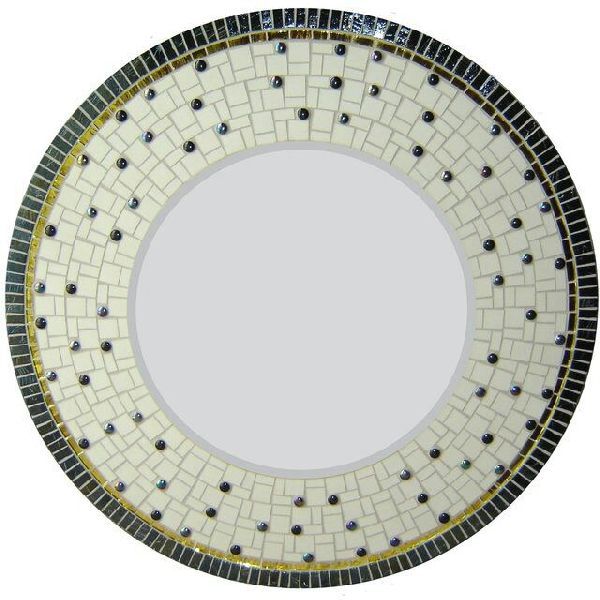 Round Mosaic Mirror 05