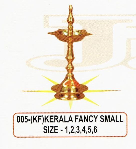 Kerala Fancy Small 005 Brass Pooja Diya
