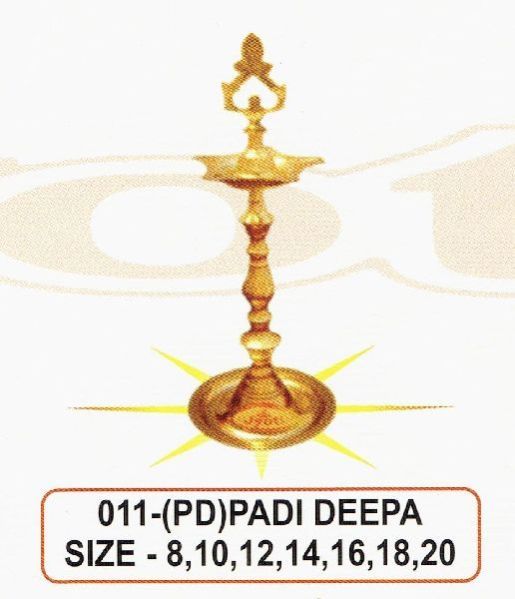 Padi Deepa 011 Brass Pooja Diya