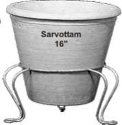 16  Inch Fly Ash Flower Pot