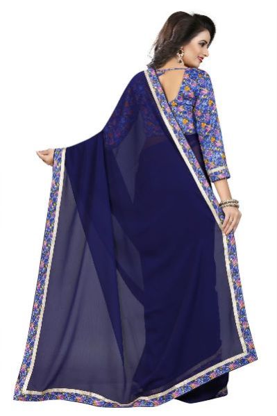 Shakuntala Lace Chiffon Lace Saree 04