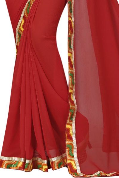 Shakuntala Lace Chiffon Lace Saree 07