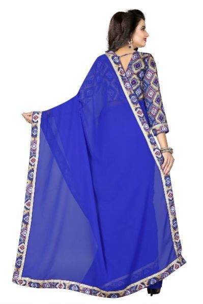 Shakuntala Lace Chiffon Lace Saree 14