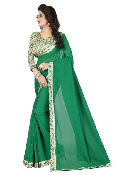 Shakuntala Lace Chiffon Lace Saree 18