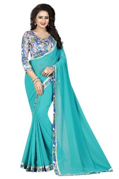 Shakuntala Lace Chiffon Lace Saree 21