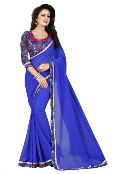 Shakuntala Lace Chiffon Lace Saree 41