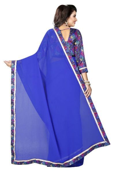 Shakuntala Lace Chiffon Lace Saree 44