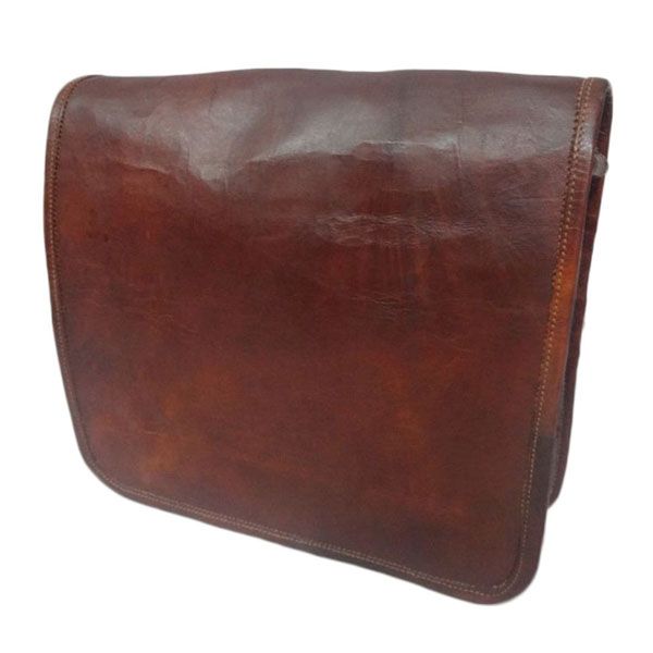 LB004MB Leather Messenger Bag