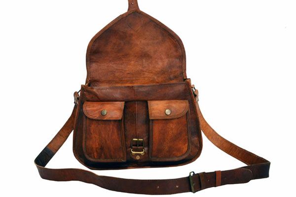 LB015MB Ladies Leather Satchel Bag