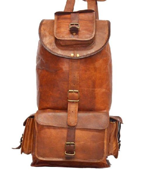 LB071MB Leather Rucksack Bag